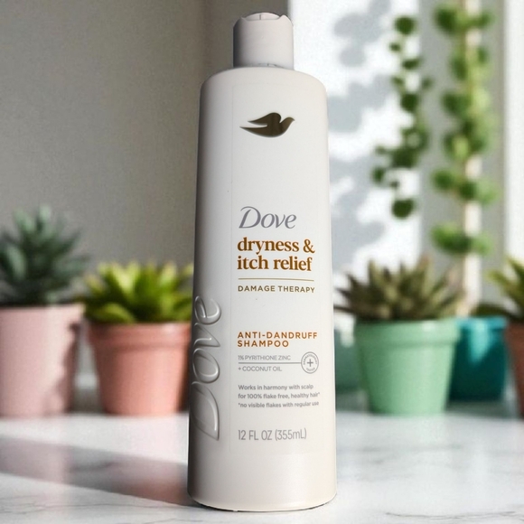 Dove Damage Therapy Derma Shampoo Dryness + Itch, 12.0 fl oz (New) - Picture 1 of 3